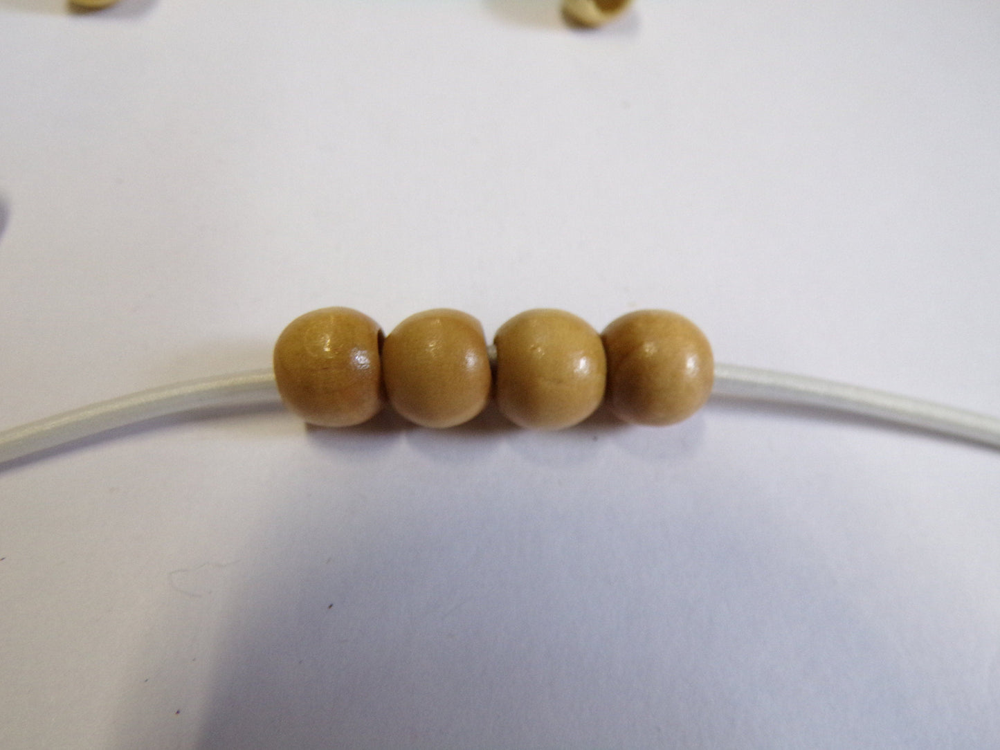 10mm, Round Wood Beads, Large Hole beads, Macrame beads, Jewel beads, Cord stopper, Jewellery, Craft, beads, colour beads