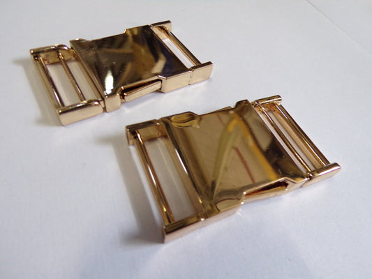 25mm Metal Clip Buckle for Webbing Straps Bags Handles, Rucksack buckle, Strap Webbing Fitting Buckle, slide release buckle, handbag buckle