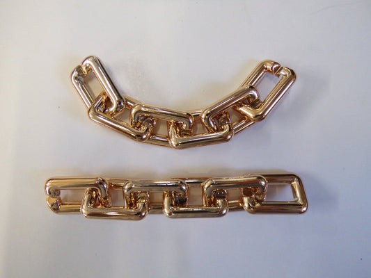 Chain Buckle, Lightweight Gold Buckle for Clothing, Shoes, Bags, Swimwear, Dancewear, Sewing, buckle, chain. Swimwear buckle, bag buckle