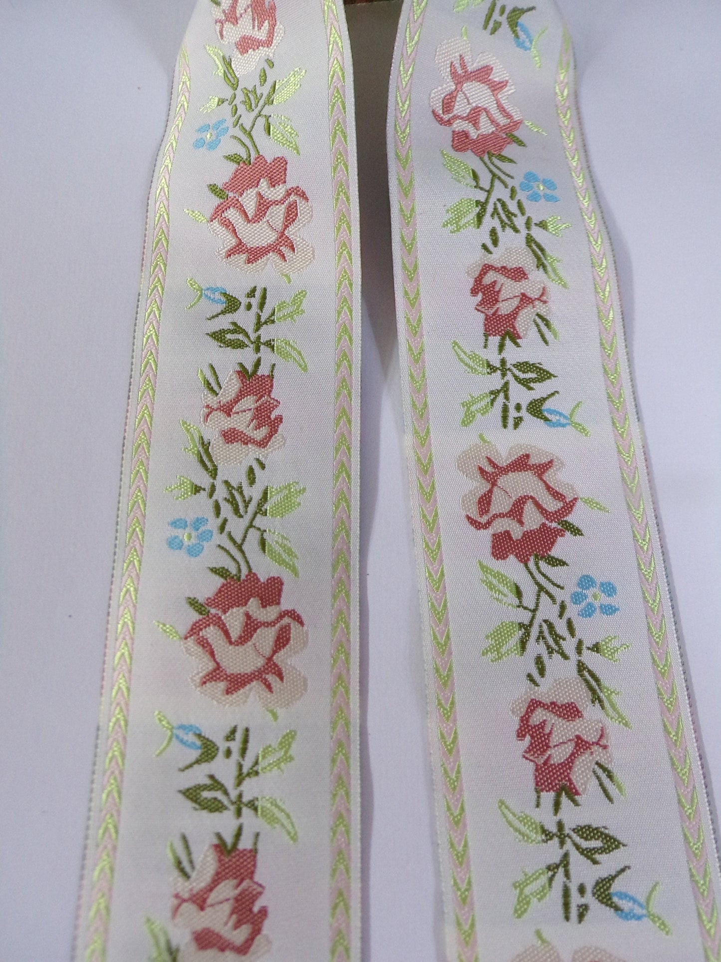 5cm wide Decorative Tape Ribbon, Floral Tape for Decoration, Garments, Sewing, floral ribbon