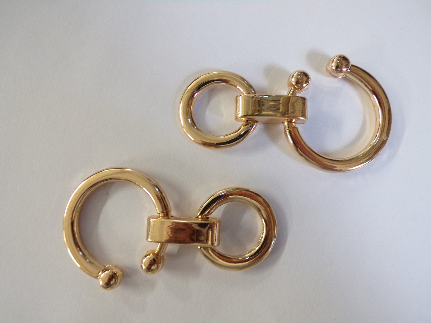 7.5cm*4cm Gold Metal Buckle, Swimwear Buckle, Bags Buckle, Shoes Buckle, Sewing, Craft