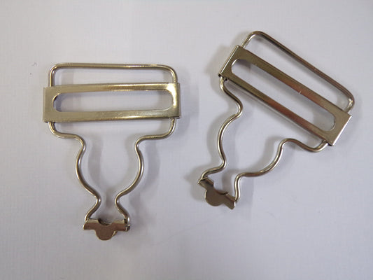 4.5cm Metal Dungaree Buckles/dungaree clips, Silver Dungaree clips,