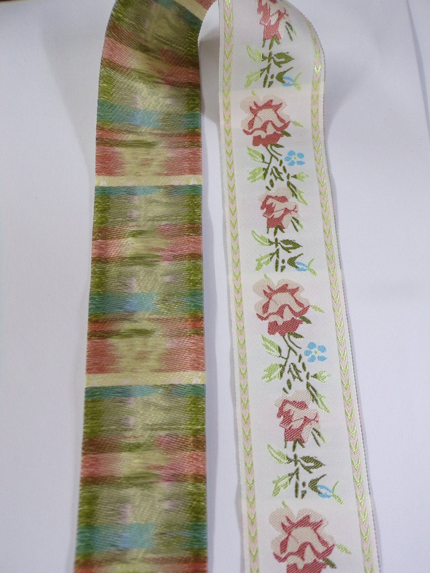 5cm wide Decorative Tape Ribbon, Floral Tape for Decoration, Garments, Sewing, floral ribbon