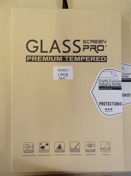 1 Pack Tempered Glass 9H Screen Protector For All iPad 5/6/7/8/PRO 9.7 /AIR, 10.5/AIR3