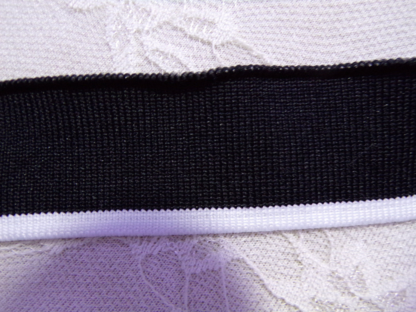 30mm Knitted Tapes, Sportwear Knitted Tape, Black Knitted Tape, rib, rib trim