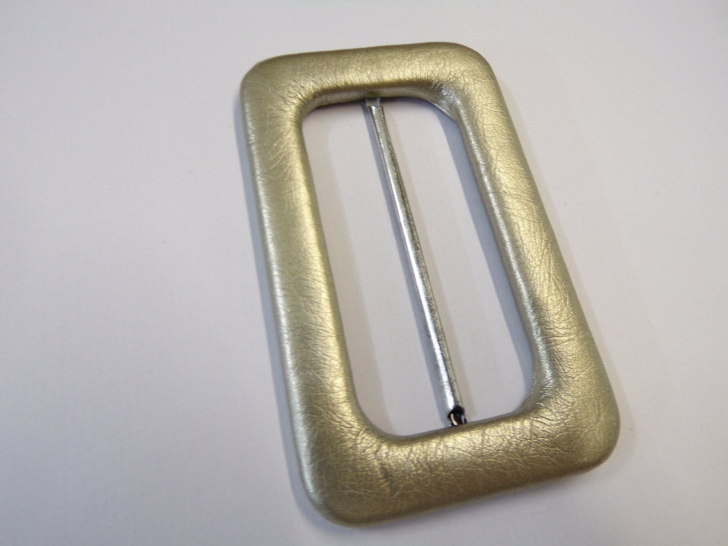 60mm bar Silver Covered Buckle, Belt Buckle, Fashion Buckle for Sewing, Craft, gold buckle