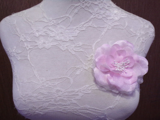 Organza Flower Brooch, Wedding Corsage, Wedding Accessories, Bridal Flowers brooches