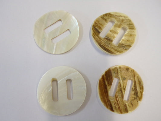 Shell Buckle, Mother of Pearl Buckle, Natural Buckle, Belt Buckle, Swimwear Buckle, Knitwear Buckle
