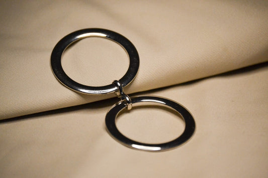 Double O-Rings, Fashion Accessories, O-Rings, Bag Accessories, Bikini Accessories, Metal O-Rings, Metal Rings, Swimwear Rings