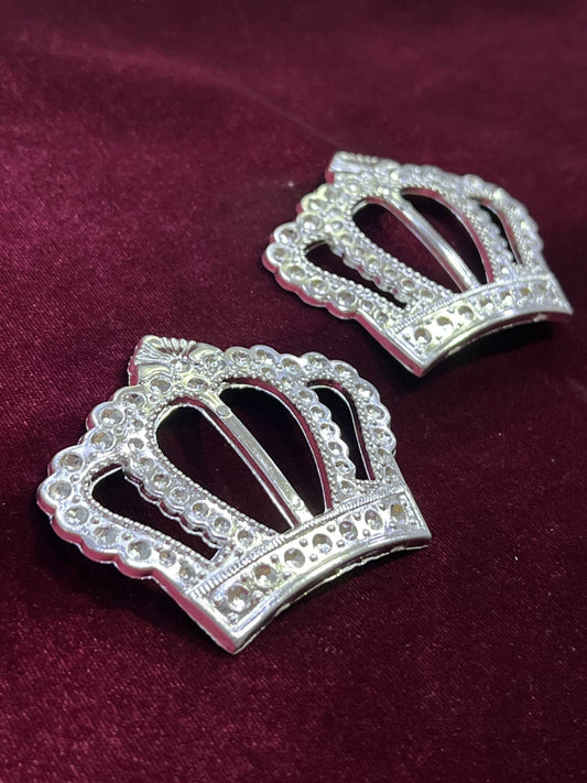 Lightweight Crown shaped Decor, Crown Decoration, Crown applique, Appliques, Princess Themed, Prince Themed,