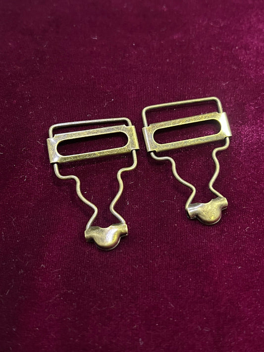 Antique Gold Metal Dungarees Buckle, 2pcs, Replacement Dungarees Buckle, Metal Fastener for Brace, Bib Overalls, Workwear, Kid’s Overalls,
