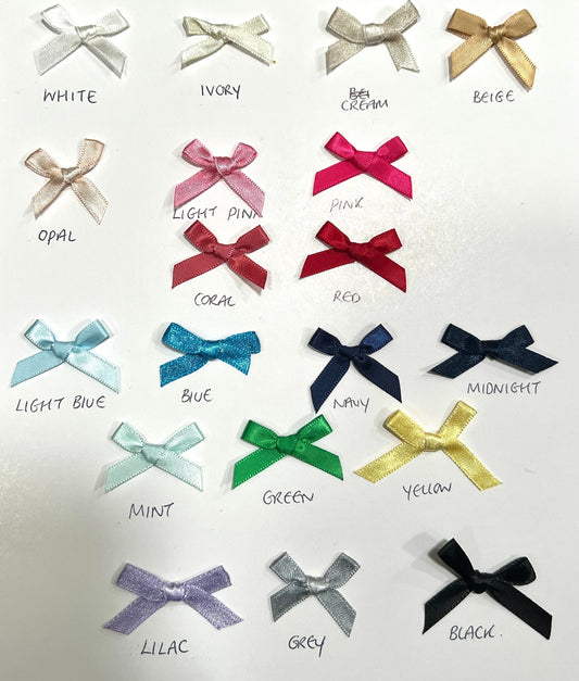 6pcs Quality small bows Lingerie Underwear Clothing Crafting 32mm*26mm, 6mm ribbon bows, bows, small bows