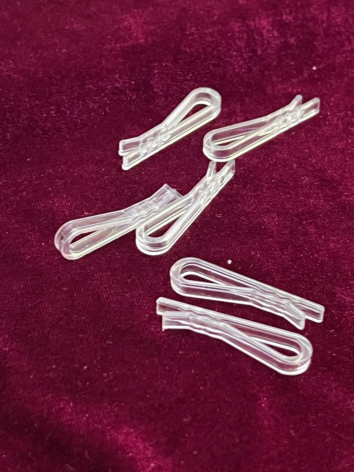 10pcs Plastic Clear Clothing Clips, Shirt/Trouser Clips, Clear Clothing Clips, Clear Clips, Clothing Clips, Shirt Clips, Trouser Clips