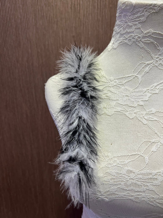 Marabou feather trimming per meter, Swansdown Feather Trim, Marabou Feather, fashion feather. Marabou, feather trimming