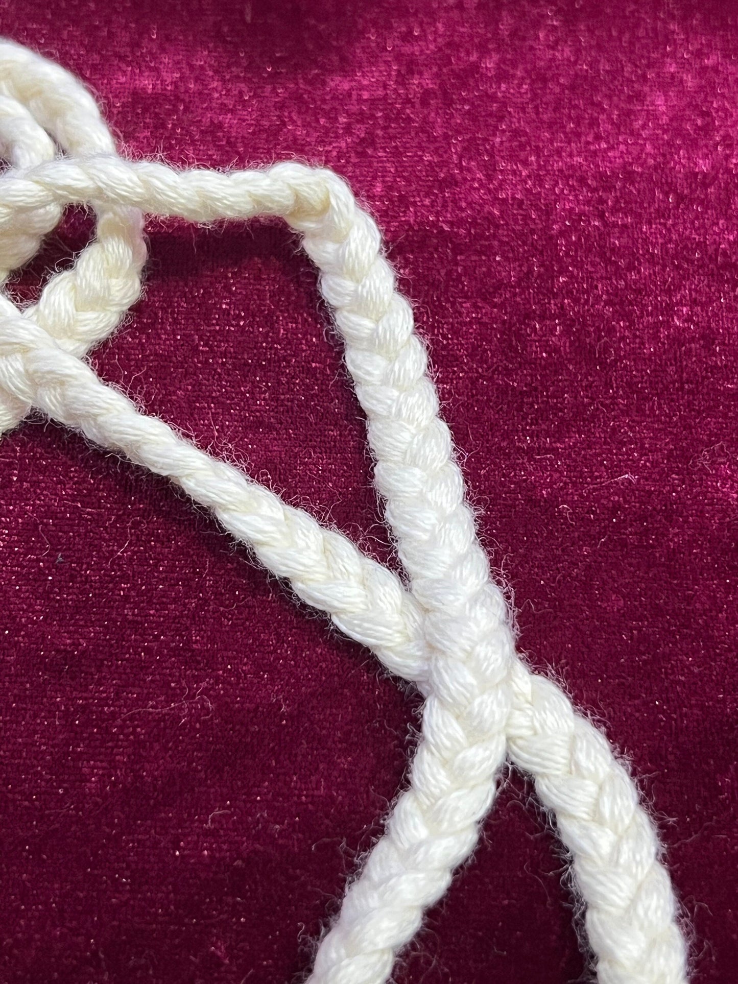 Soft plaited light ecru cord, Hoodie Cord, Seaside cord, Plaited Rope, Ecru Cord, Jacket cord, Bag cord, straps, Belt Cord