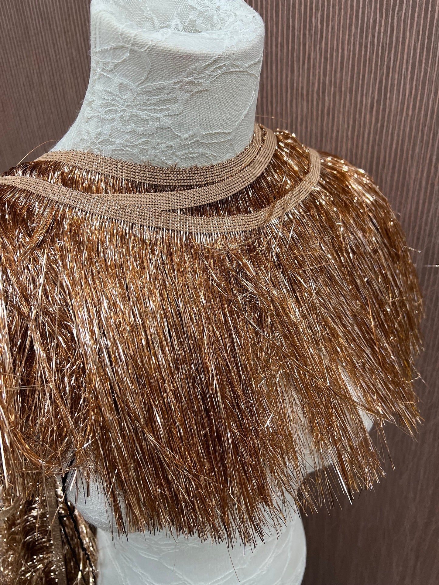 Foil Fringe Trim 20cm dancewear, party wear, fashion fringe, foil fringe, festival fringe, tinsel fringe, fringe, dance wear fringe, 11 col