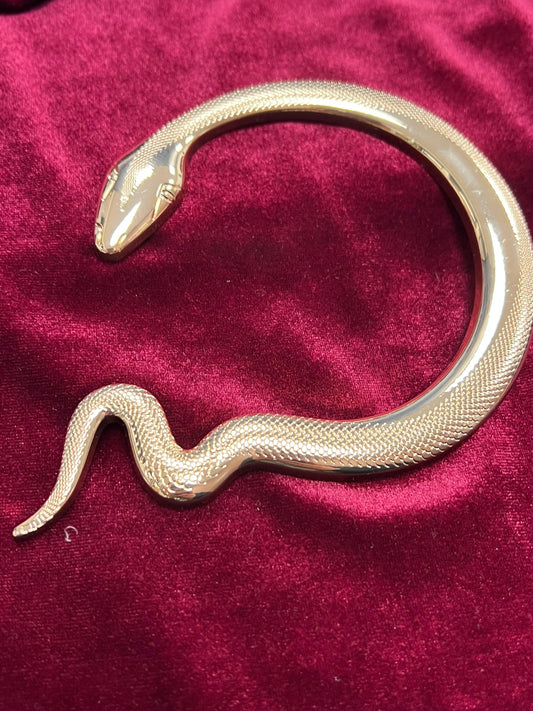 Gold Metal Snake Buckle, Metal buckle, snake buckle, Chest Buckle, Gold buckle, Swimwear buckle, shirt buckle, snake