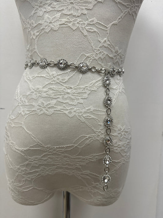 Rhinestone belt, diamanté belt, belt, fashion belt, belly belt, swimwear belt, fashion belt