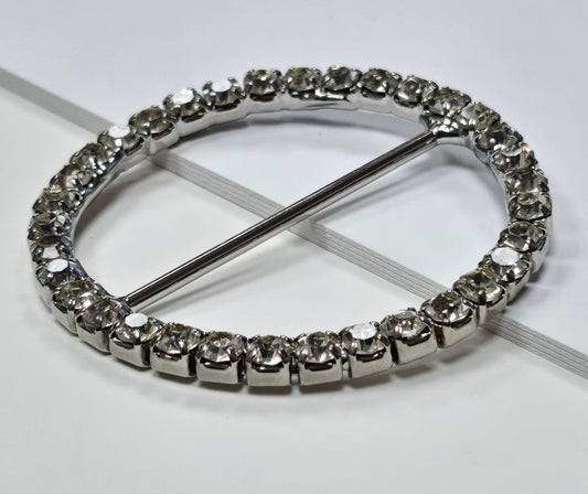 Diamante Buckle, Rhinestone Buckle, Buckle, Silver buckle, metal buckle