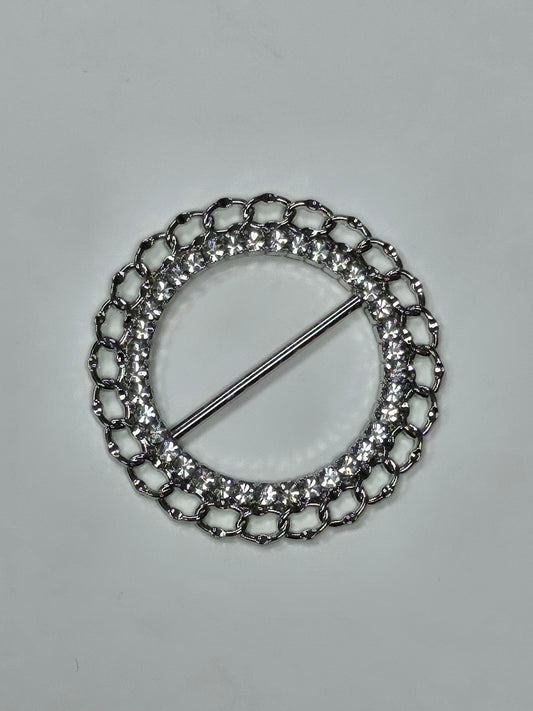 Beautiful diamanté buckle, rhinestone buckle, silver buckle, metal buckle