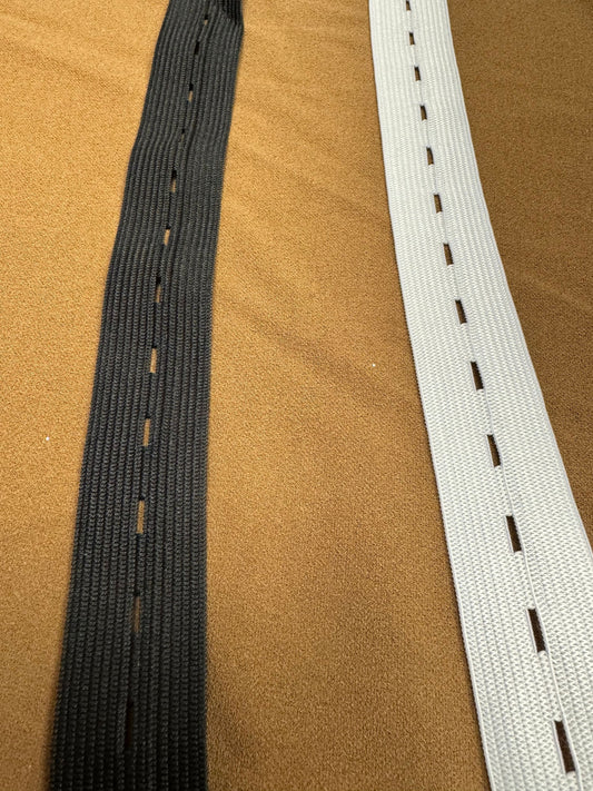 25mm Button hole elastic, elastic button, button loop elastic, elastic, button elastic, button hole elastic