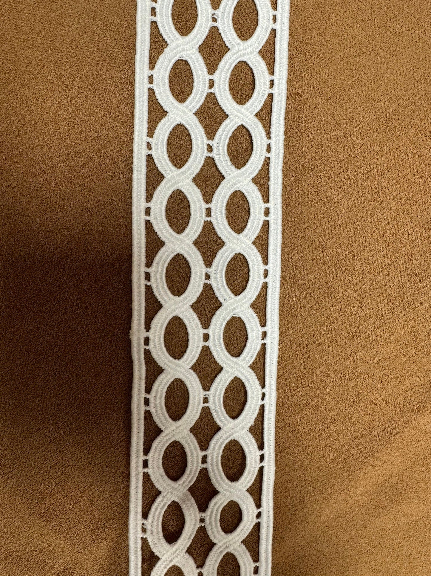 5cm lace, cotton lace, milk silk lace, off white lace, 2” lace, loop lace