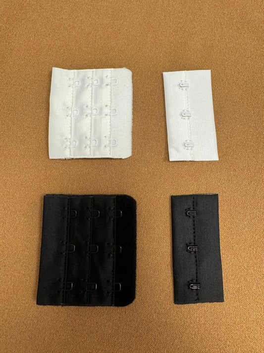 Bra adjusters, hook and eye, bra hook and eye