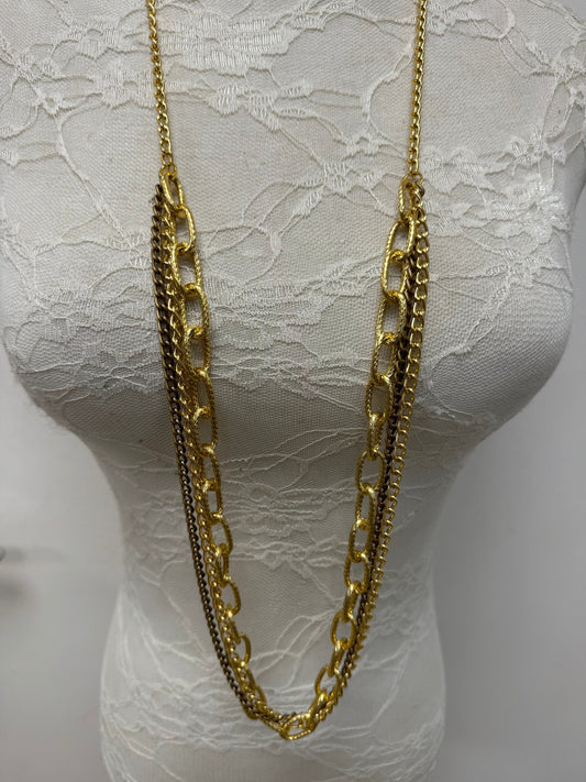 Chain necklace, necklace, gold chains, chain,