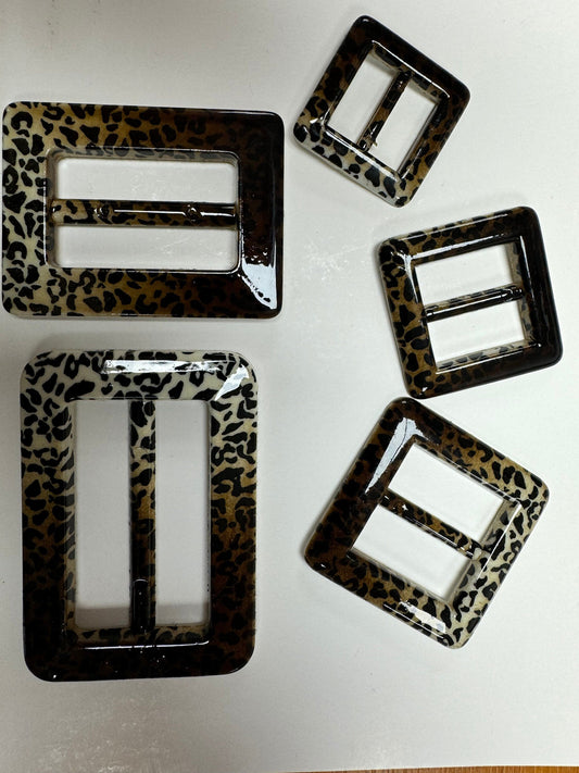 Snake buckles, cheetah buckles, buckles, slides, animal buckles