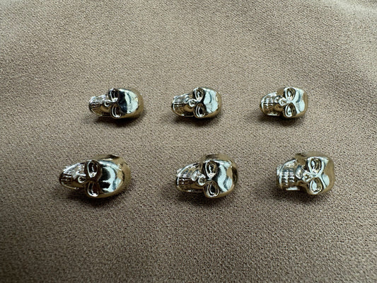 skull buttons, metal buttons, skull head buttons, gold skull button, buttons, biker buttons, skull button metal, metal button