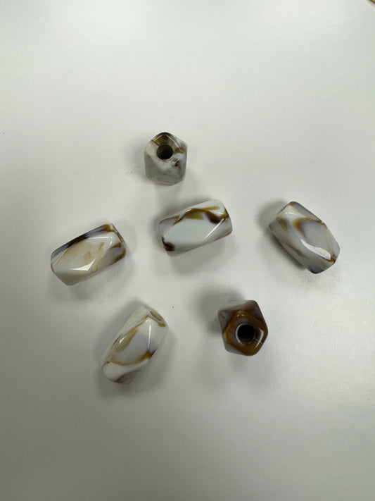 beads, white marble beads, marble beads, swimwear beads