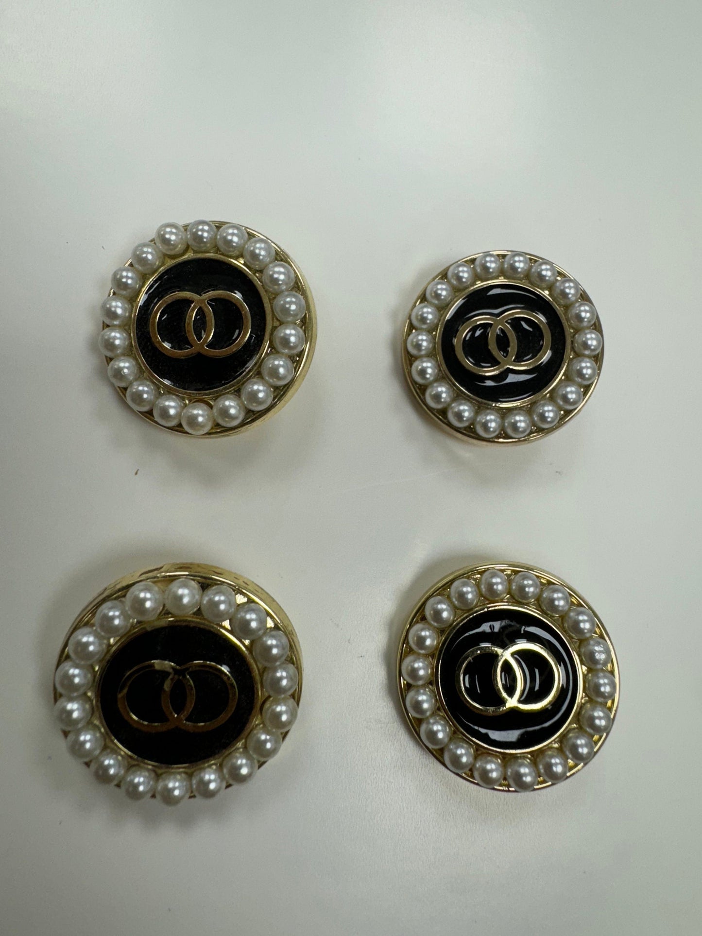 40L 25mm buttons, fashion buttons, gold buttons, pearl buttons, jacket buttons