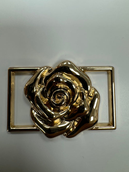 rose buckle, metal buckle, swimwear buckle, corsage buckle