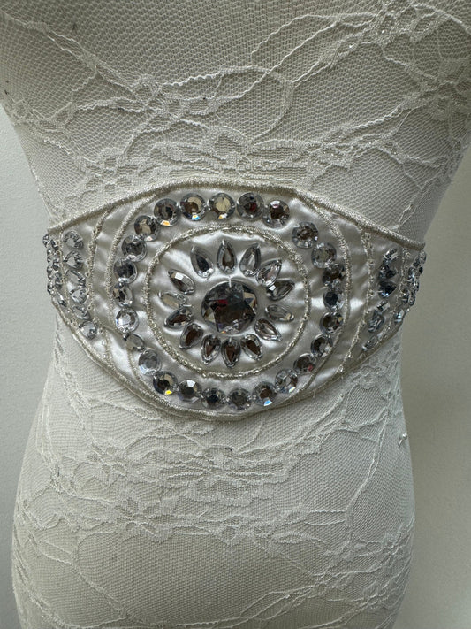 appliqué, Jewel Patch, Jewel trimming, bridal trim, bridesmaid jewel