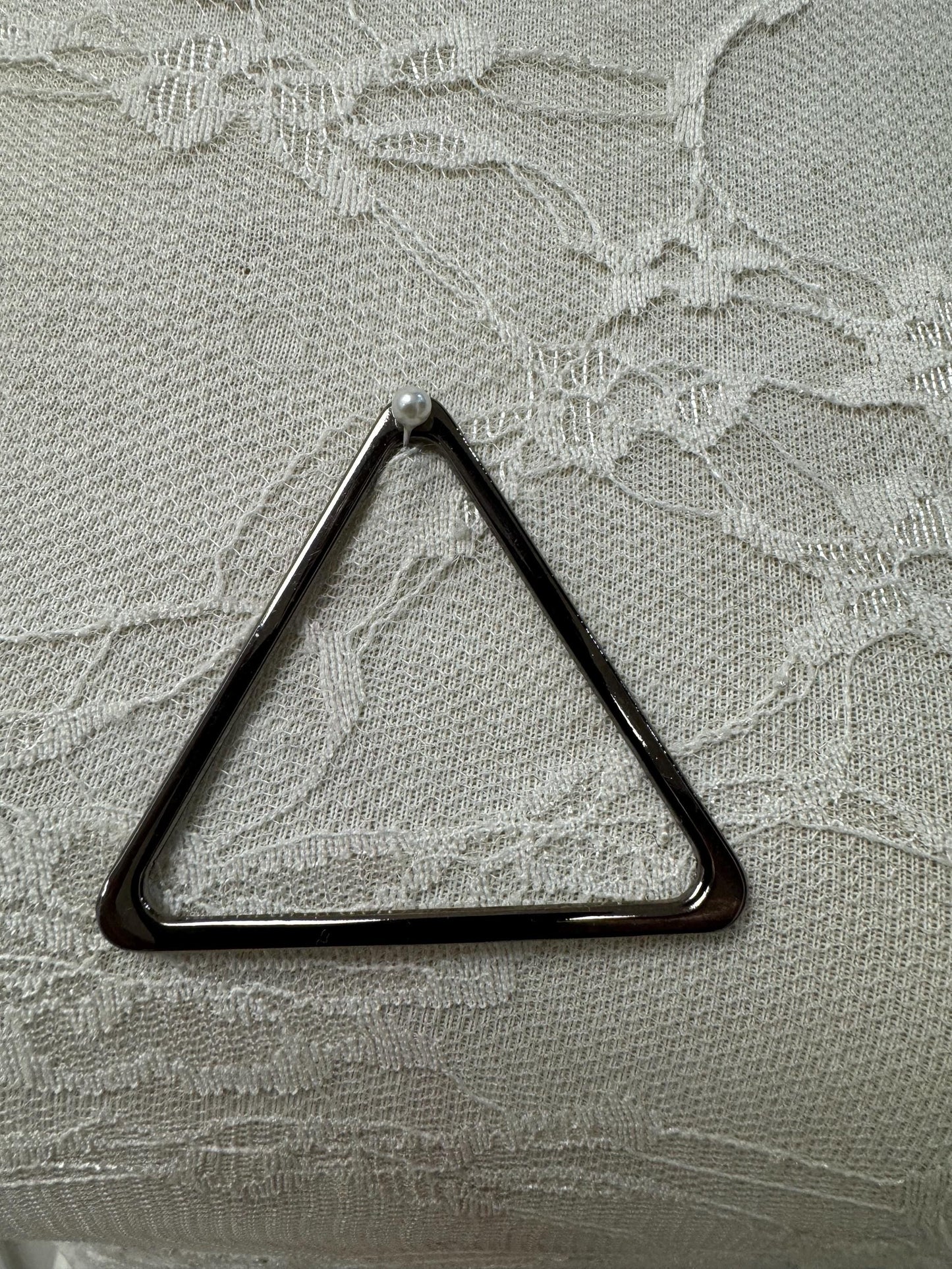 triangle, metal triangle, trim, buckle