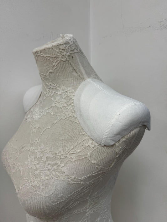 shoulder pads, dress pads, fabric shoulder pads