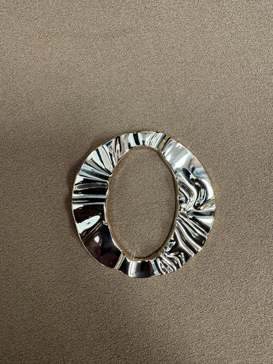 buckle, ring, hammered ring, rings, gold ring