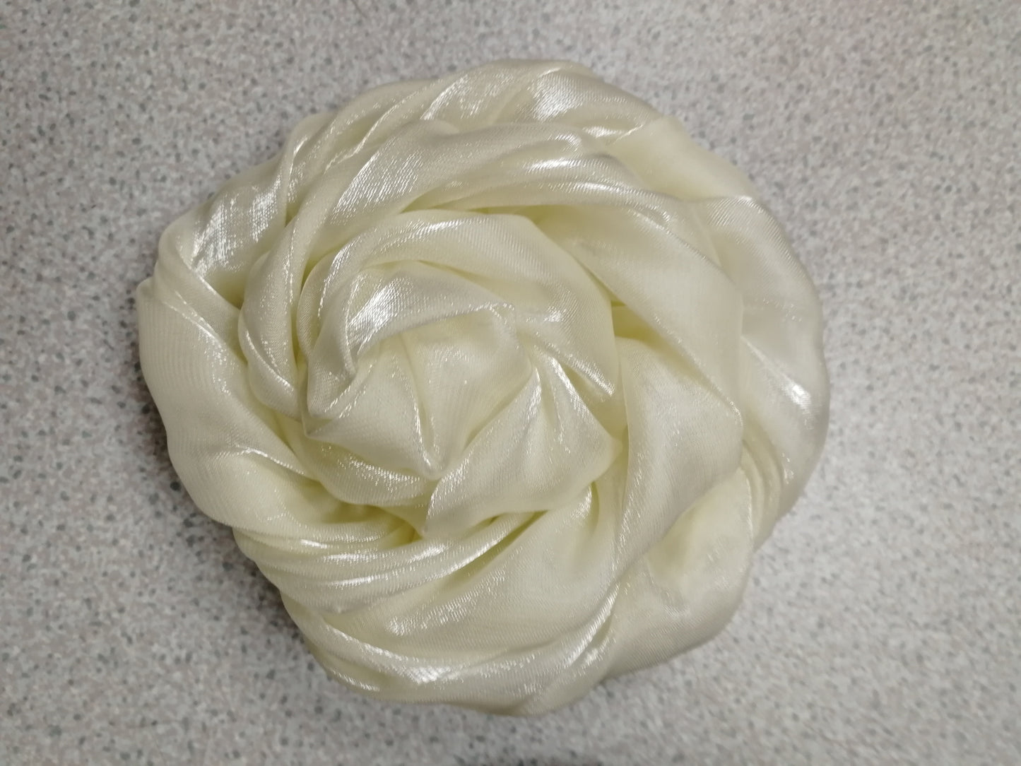 Small Satin flower, corsage, bridal flower, wedding flower, large corsage, ascot flower, race day flower, accessory