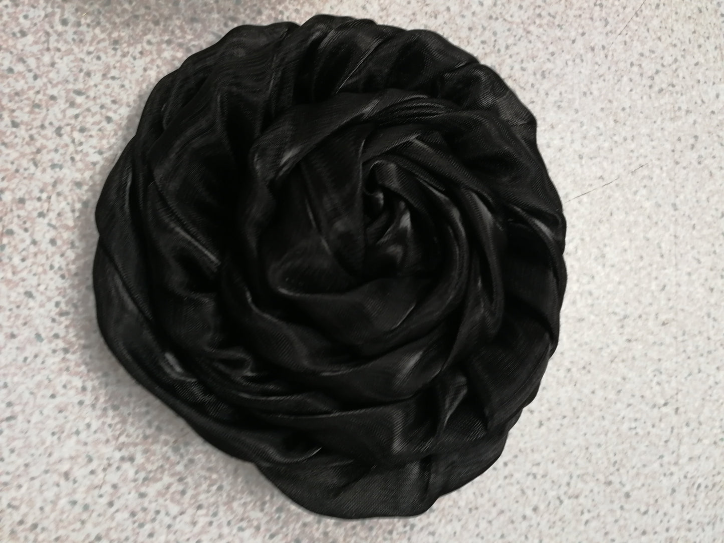 Small Satin flower, corsage, bridal flower, wedding flower, large corsage, ascot flower, race day flower, accessory
